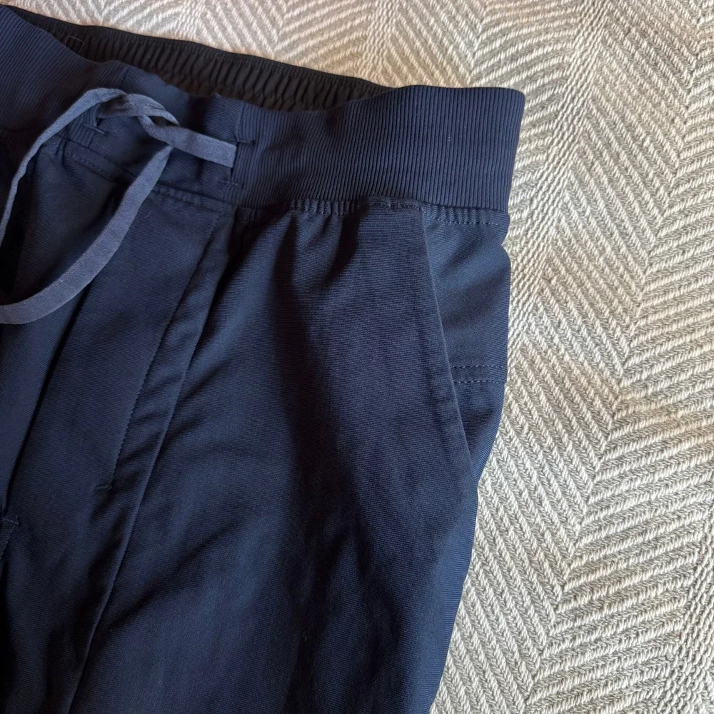 Lululemon Mens ABC Jogger Warpstreme Navy Blue Tapered Athletic Pants XS
